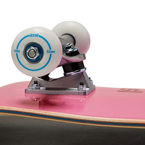 Image of [CCS] Skateboard Complete | Maple Wood | Professional Grade | Fully Assembled with Skate Tool & Stickers | Adults, Kids, Teens, Youth | Boys & Girls