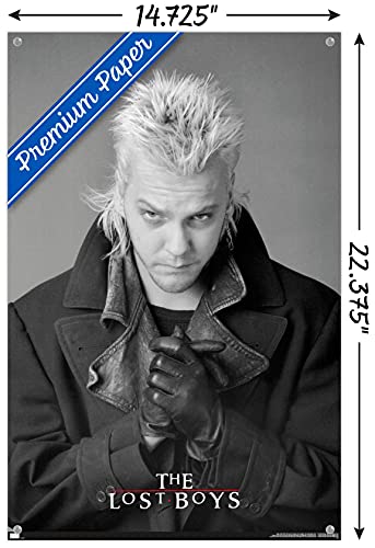 Póster de David The Lost Boys 37x56 cm con chinchetas decorativas 3