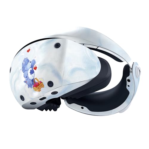 Skin Autocollant PS VR2 Care Bears Grumpy Protection Vinyle - 2
