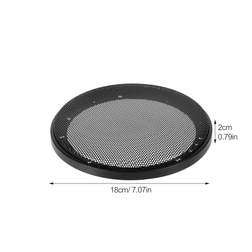 Rejilla para altavoces coche de metal resistente para proteger subwoofer contra golpes 2 uds 2