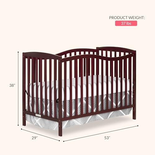 Image of Dream On Me Chelsea 5-in-1 Convertible Full Size Baby Crib, GREENGUARD Gold