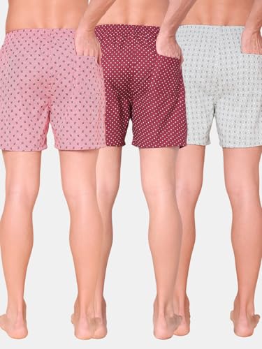 Image of Urban Scottish Ultra-Comfortable Men's Boxer Pants - 100% Cotton Material with A Stylish Print - Soft and Stretchy Elastic Waist Band - Dynamic Movement and Hardwearing Stitching - Breathable with A Gentle Snug Fit