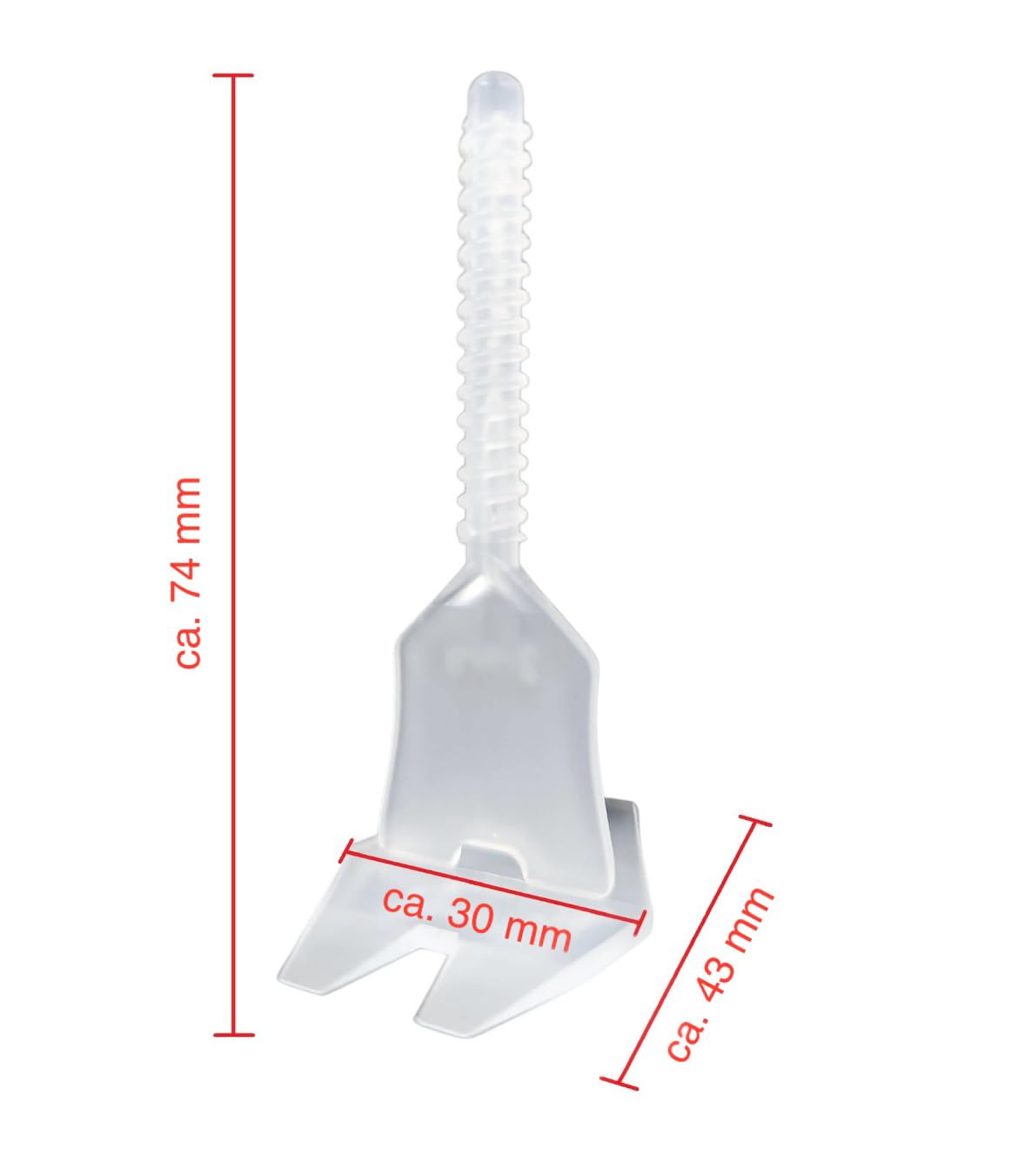 3000 linguette filettate – 2 mm di larghezza – per piastrelle di spessore 3 – 25 mm sistema di posa delle piastrelle, sistema di livellamento delle piastrelle