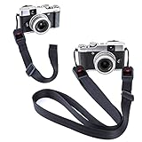 Kamera Schultergurt Tragegurt mit Handschlaufe, AMNF Verstellbarer Schultergurt(85-154cm) | Handgelenkschlaufe(30-39cm), Kamera Trageriemen mit Schnellverschluss Kompatibel mit DSLR/Monokular/Fernglas