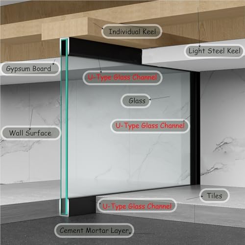 Profilé en u pour verre : résolvez les problèmes de rouille dans la douche - 7