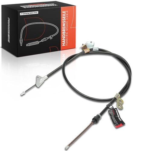 Frankberg 2x Feststellbremse Seilzug Trommelbremse Hinten Rechts Kompatibel mit Yaris P1 1.0L-1.4L 1999-2005 Replace# 464200D010