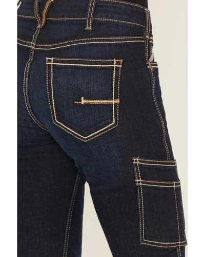 Image of Ariat Womens WMS Rebar Pr Str Riveter Slim Jn