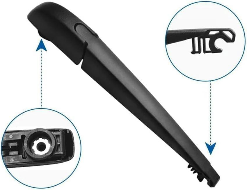 Car Rear Wiper Arm for Mazda 5 Premacy 2005-2017 Back Windscreen Wiper Blades Assembly Replacement Set Kit