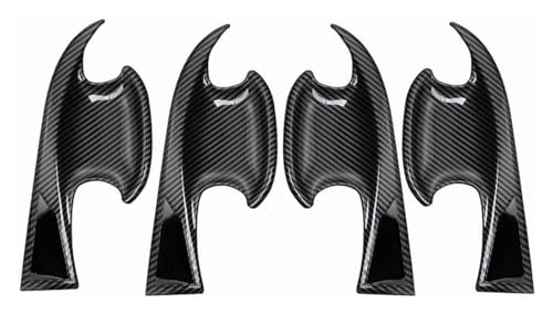 Garniture poignée voiture Hyundai Tucson NX4 décor carbone 2021-2024