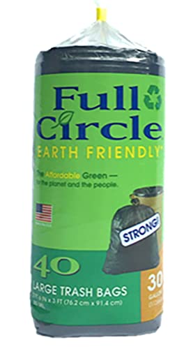 Full Circle 30-Gallon Biodegradable Trash Bags (40 Count)