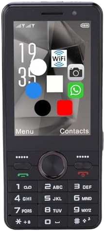 VBESTLIFE 4G Unlocked Phone for Seniors, Dual SIM Card Large Keys...