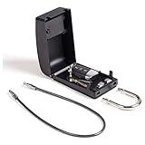 Doble sistema de enganche: cable y gancho. Enganche con protector y respaldo acolchado, para no rayar superficies y para asegurarlo fácilmente en cualquier lugar: ruedas del coche, remolque, etc.
