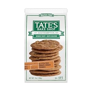 Tate’s Bake Shop Gluten Free Ginger Zinger Cookies, 7 oz