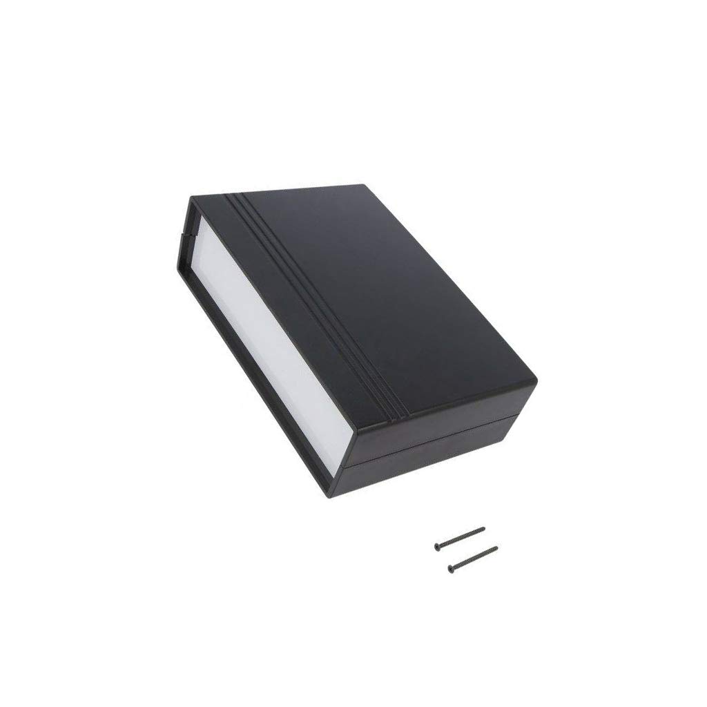Boîtier TEKO NE22.9 en ABS noir de dimensions 218x141x62mm avec panneau amovible