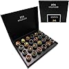 Hallingers Tee-Geschenk-Set 24 Tees aus aller Welt (225g) – Tee Deluxe Selektion 24 (Set) – Passt immer 2023, Für Sie…
