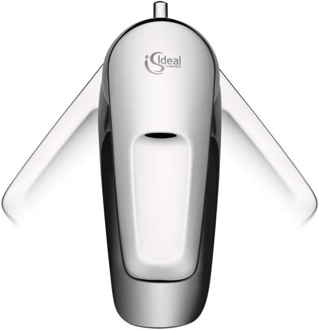 Ideal Standard CeraMix Blue Lift A5654AA Washbasin Mixing Valve with Spout Fitting Chrome-Plated