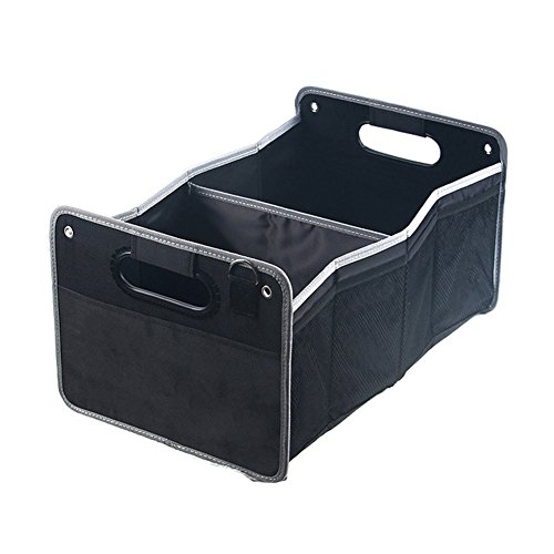 pliable Noir Organiseur de coffre de voiture Homdsim Toys Nourriture Sacs de rangement Boîte Rangement pour coffre de voiture auto Accessoires