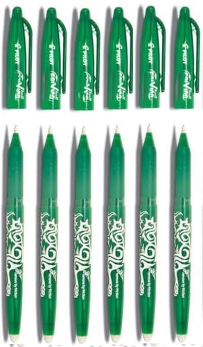Stylo roller effaçable vert Pilot pointe 0,7 mm idéal pour organiser vos notes de bureau