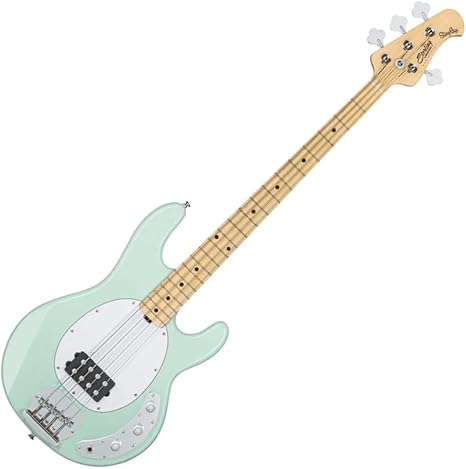 Sterling by Music Man StingRay Ray4 Bass Guitar in Mint Green