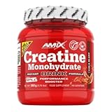Amix Creatina Monohidrato Powder Drink 360 gr - Mejora el Rendimiento Deportivo - Aumenta la Masa Muscular - Perfecta para Deportistas - Sabor Cola