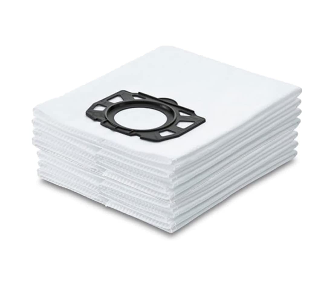FIND A SPARE Pack Of 8 Fleece Filter Bag To Fit Karcher Wet and Dry MV4 MV5 MV6 Premium Renovation Vacuum Hoover Cleaner Alternative to 2.863-314.0