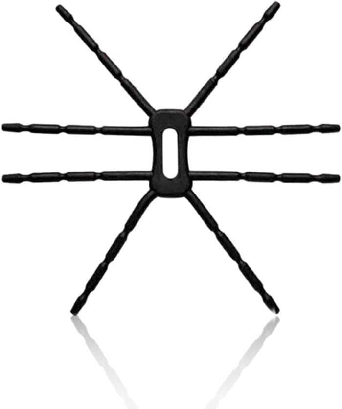 Spider Phone Holder--universal Phone Car Holder Mount and Stand For iPhone 4S, 5 and Android Phones (Black)