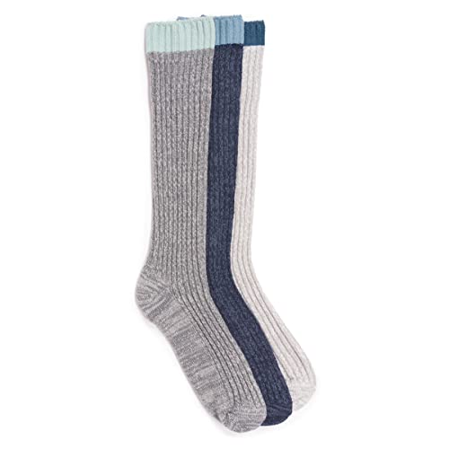 Image of MUK LUKS Womens 3 Pair Pack Slouch