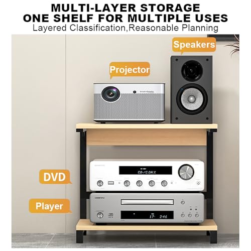 Support de console de jeu multifonctionnel avec étagères de rangement