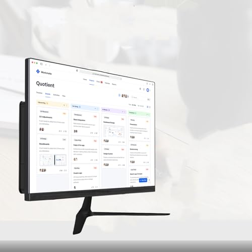Image of All-in-One Desktop Computer PC, 24 inch FHD Display Monitor i7 Quad-Core Processor, 16GB, 512GB SSD, Dual-Band Wi-Fi, Bluetooth, 6 USB, VGA for Office Gaming Home Study