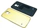 Produktbild handywest Akkudeckel Backcover Rückseite für Samsung Galaxy S5 G900F S5 Neo G903F LTE Gold