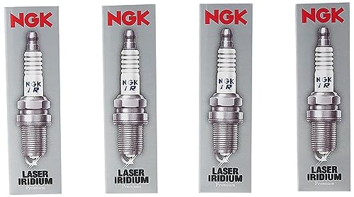 NGK 6502 Laser Iridium Spark Plug - IFR5L11, 4 Pack