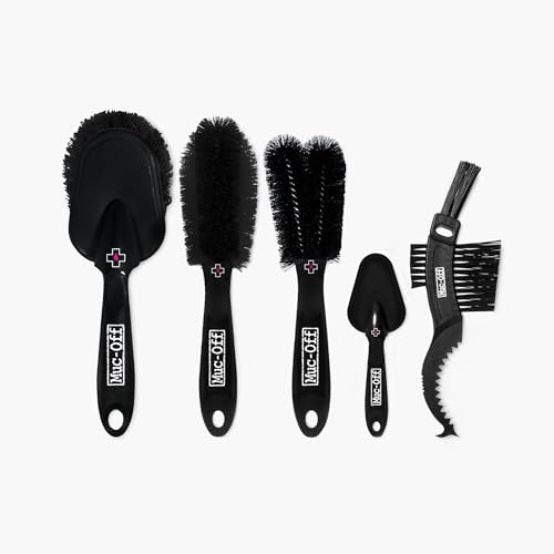 Muc-Off Premium Brush Set - Bike Cleaning Brushes for Chains, Frames,...