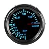 Digital Turbo Boost Gauge, 2in 52mm Turbo Boost Gauge with Sensor Pointer Type 7 Color LED Backlight Universal for Gasoline Modified Cars auto #5