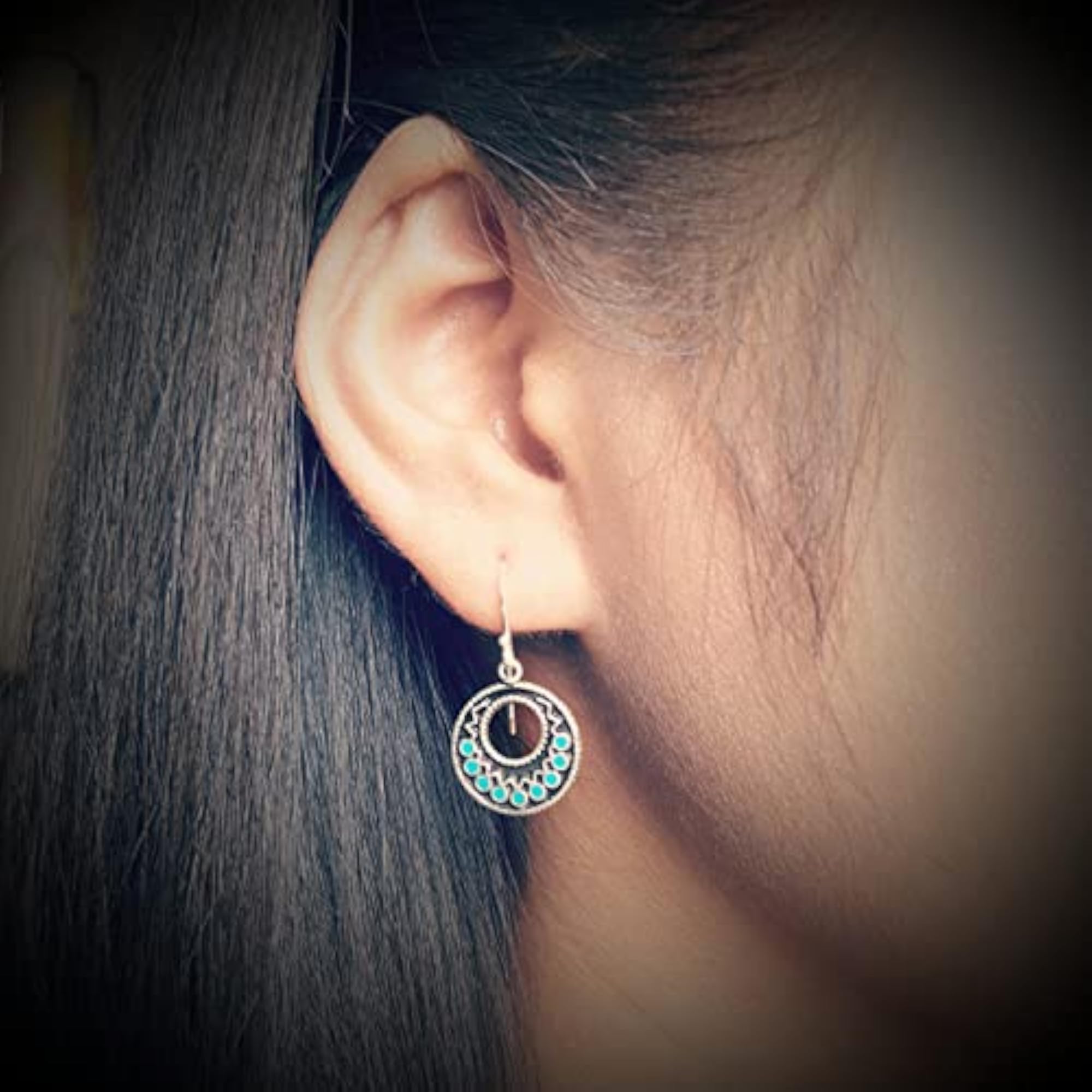 925 Sterling Traditional Look Dangle Earrings for Pure Silver