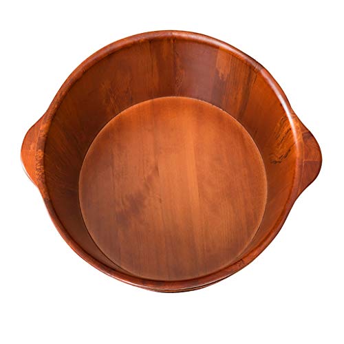 Spa de pies de madera Katzowen 27 cm color A
