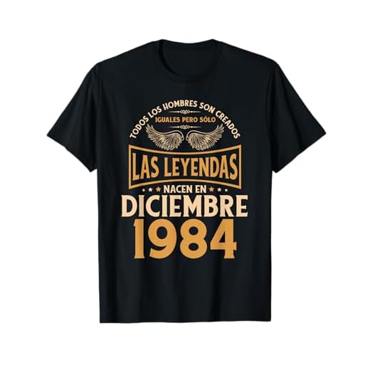 Cumpleaños Hombre Regalos Las Leyendas Diciembre 1984 Camiseta