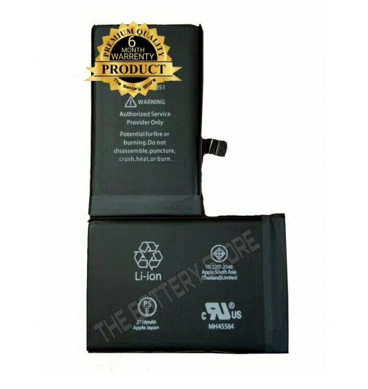 Image of THE BATTERY STORE Original Battery for iPhone X A1865 A1901 A1902 A1903 Battery with 6 Month Warranty**** (H135)