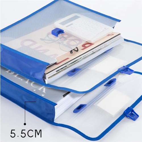 Dossiers papier abîmés ? Solution avec ce sac porte-documents A4 - 4
