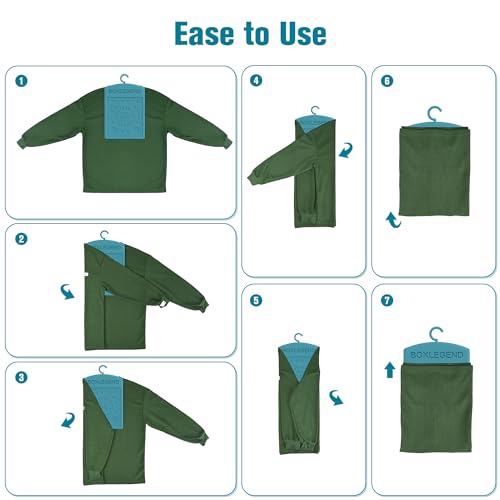 Carpeta de camisa ampliada y tabla dobladora de ropa BoxLegend 6