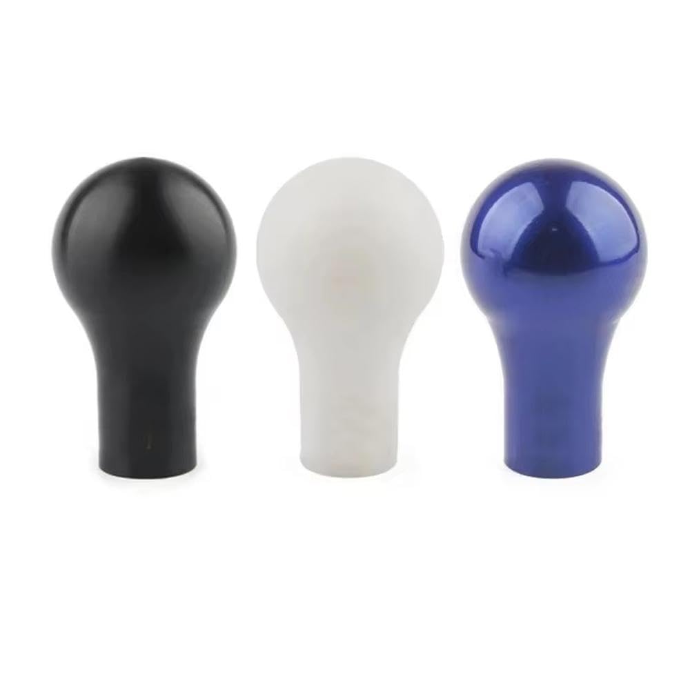 YDXHERTA Gear Shift Knob for Civic for Mitsubishi for Nissan for BMW Manual Transmission Shifter Lever Knob Gear M10x1.5 1.25 M8x1.25 Auto Parts(Black)