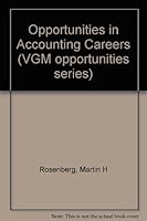 Opportunities in Accounting Careers 0844285773 Book Cover