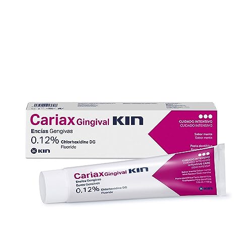 KIN Cariax Gingival Pasta Dentífrica con Clorhexidina, 125ml+REGALO Cepillo