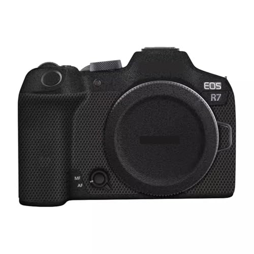 Film de protection en vinyle pour Canon EOS R7 noir givré, idéal pour la photo de nature