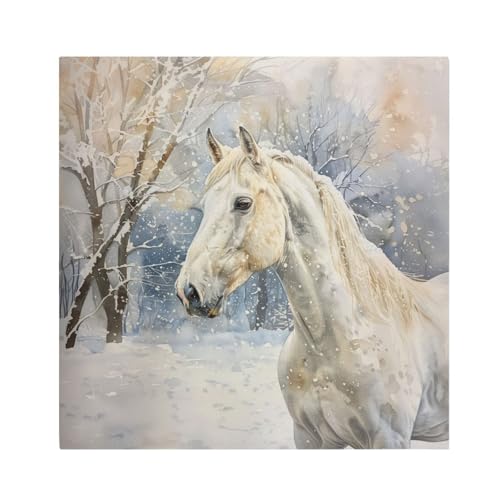 Servilletas de Tela Winter Forest Multicolor x6 miniatura 1