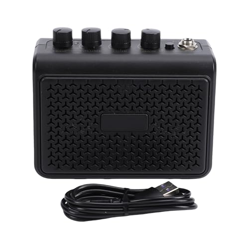 Ampli de guitare portable 10W Domary avec batterie rechargeable et modes distorsion