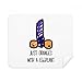 Just Oranges with Eggplant Drawing Funny Cleaning Cloth Screen Cleaner 2pcs Suede Fabric