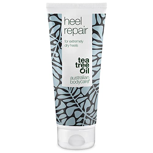 Australian Bodycare Cracked Heel Repair Cream 100ml | Hard Skin Remover for Feet | 25% Urea Cream | Cracked Heel Balm | Heel Care for Women & Men with Dry and Cracked Feet | Australian Tea Tree Oil