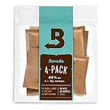 Boveda Music 49-RH 2-Way Humidity Control Replacement Use Fabric Holder for Size 70 Fret Bowed Wood Instruments Prevent Cracking and Warping 4-Count Reseal Bags