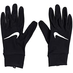 Nike Mens Lightweight Tech Running Gloves Black | Silver Large