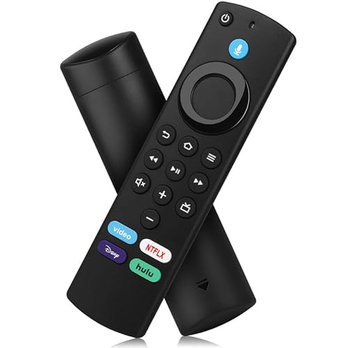 Replacement Voice Remote Control Fit for Smart TV Stick/Cube, Stick 4K/4K Max(1st / 2nd Gen), Stick HD/Lite, Smart TV 3rd Gen, Compatible with Insignia/Toshiba/Pioneer Smart TVs
